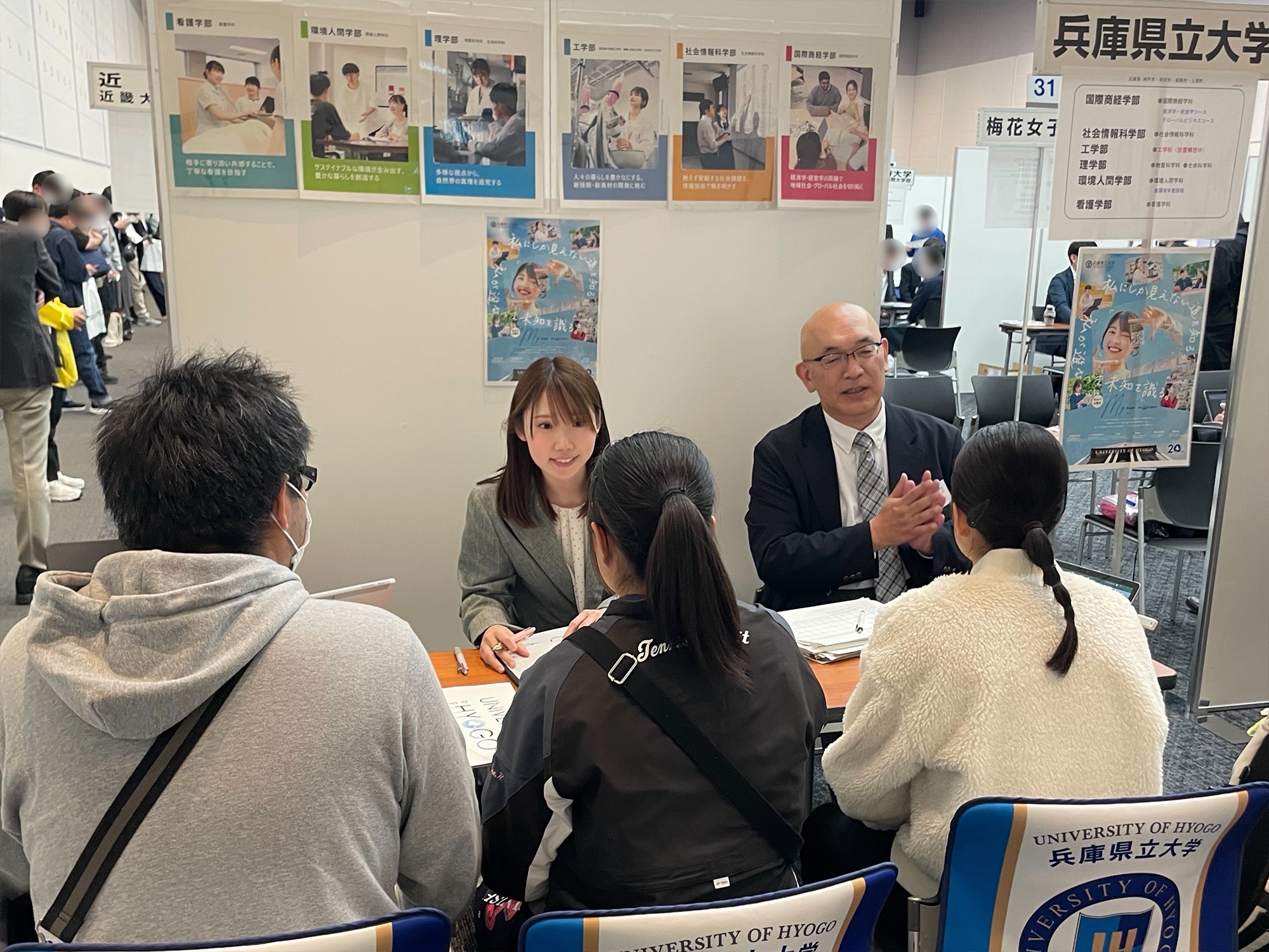 進学説明会の様子その2