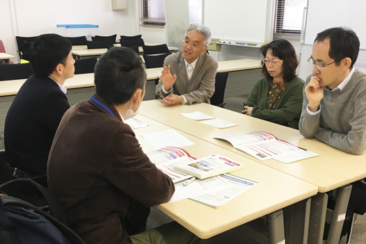 第1回学内説明会の様子