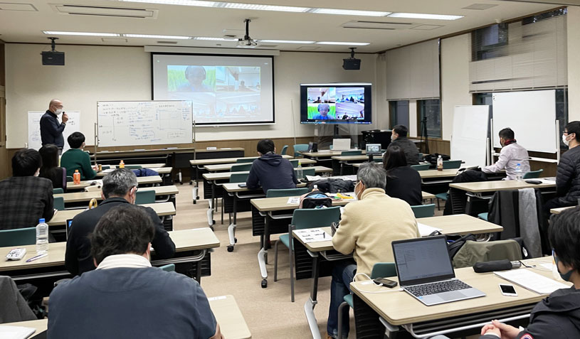 授業の様子（地域産業イノベーション）