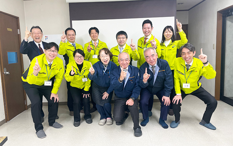 経営診断実習の様子