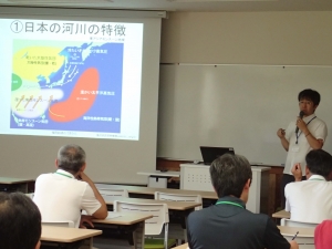 （写真）2017年7月16日，地域資源マネジメント教室