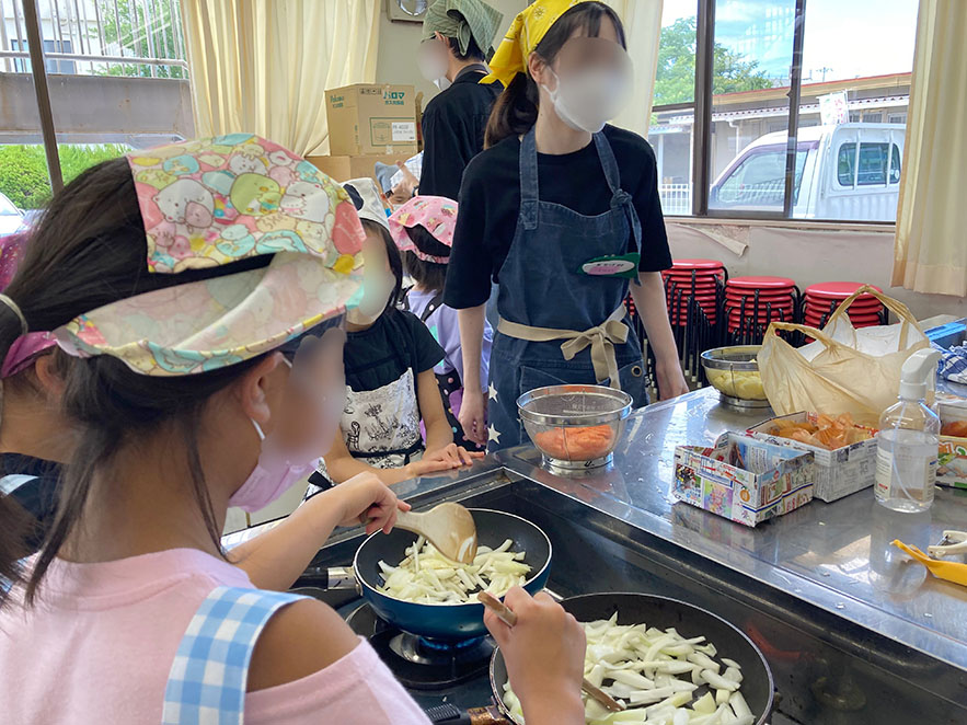 子ども食堂の様子