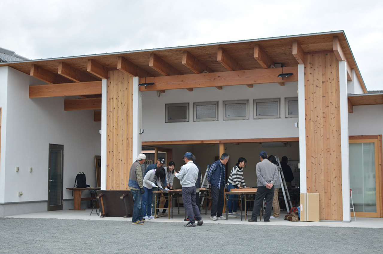 内窓建具の製作ワークショップ