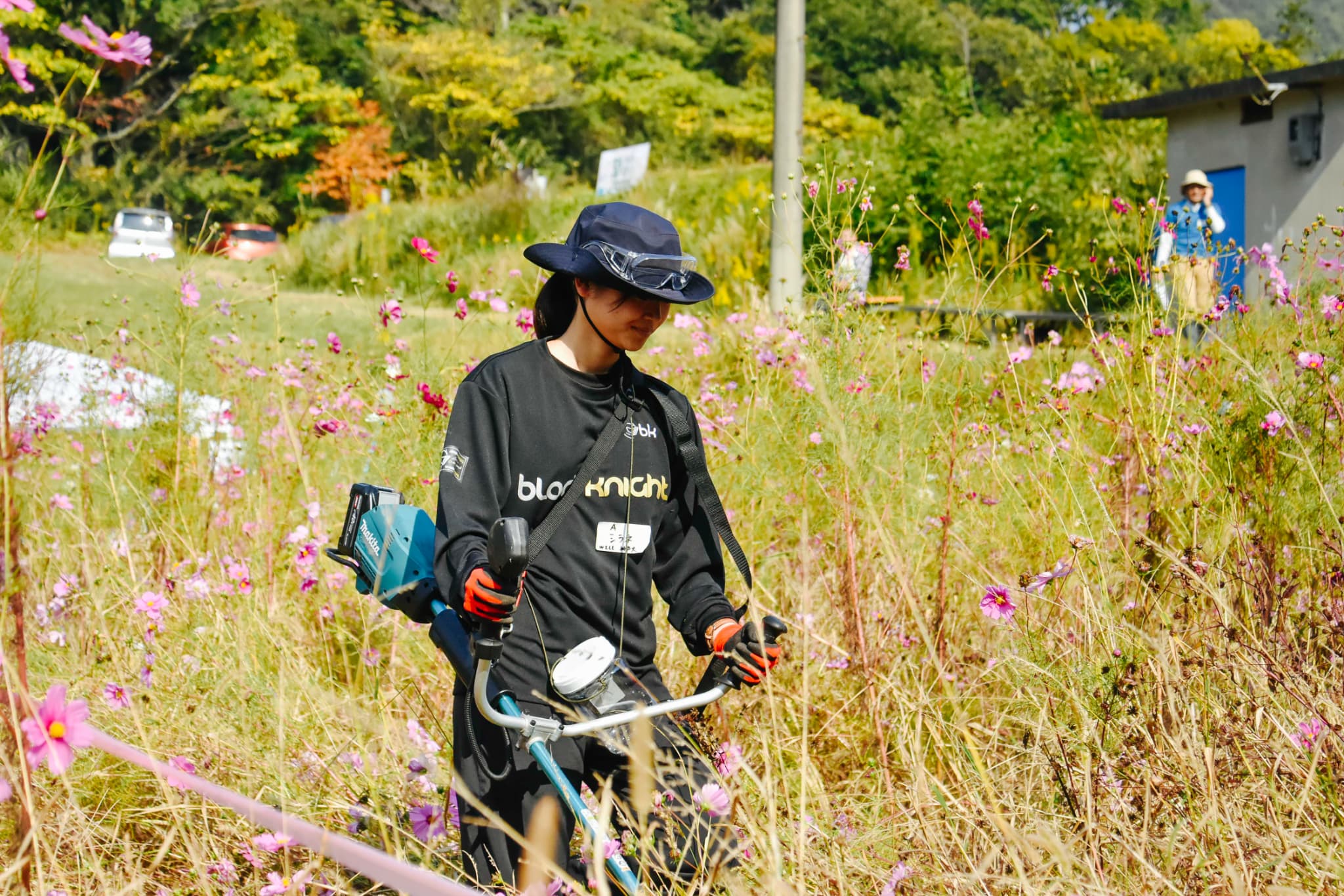 草刈りエクササイズ