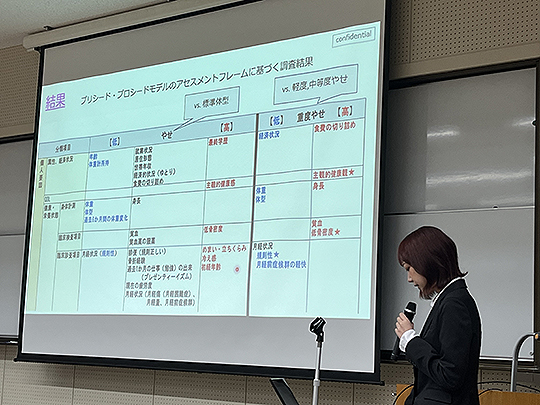2024年12月 卒論発表会&クリスマスランチ会①