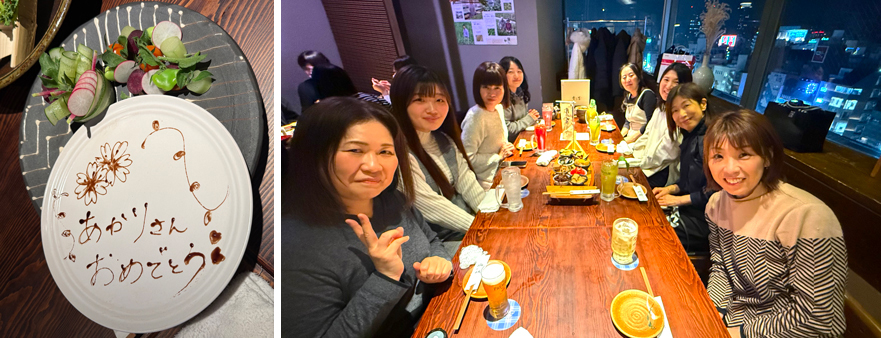 2026年3月 修了お祝い＆お疲れ様会