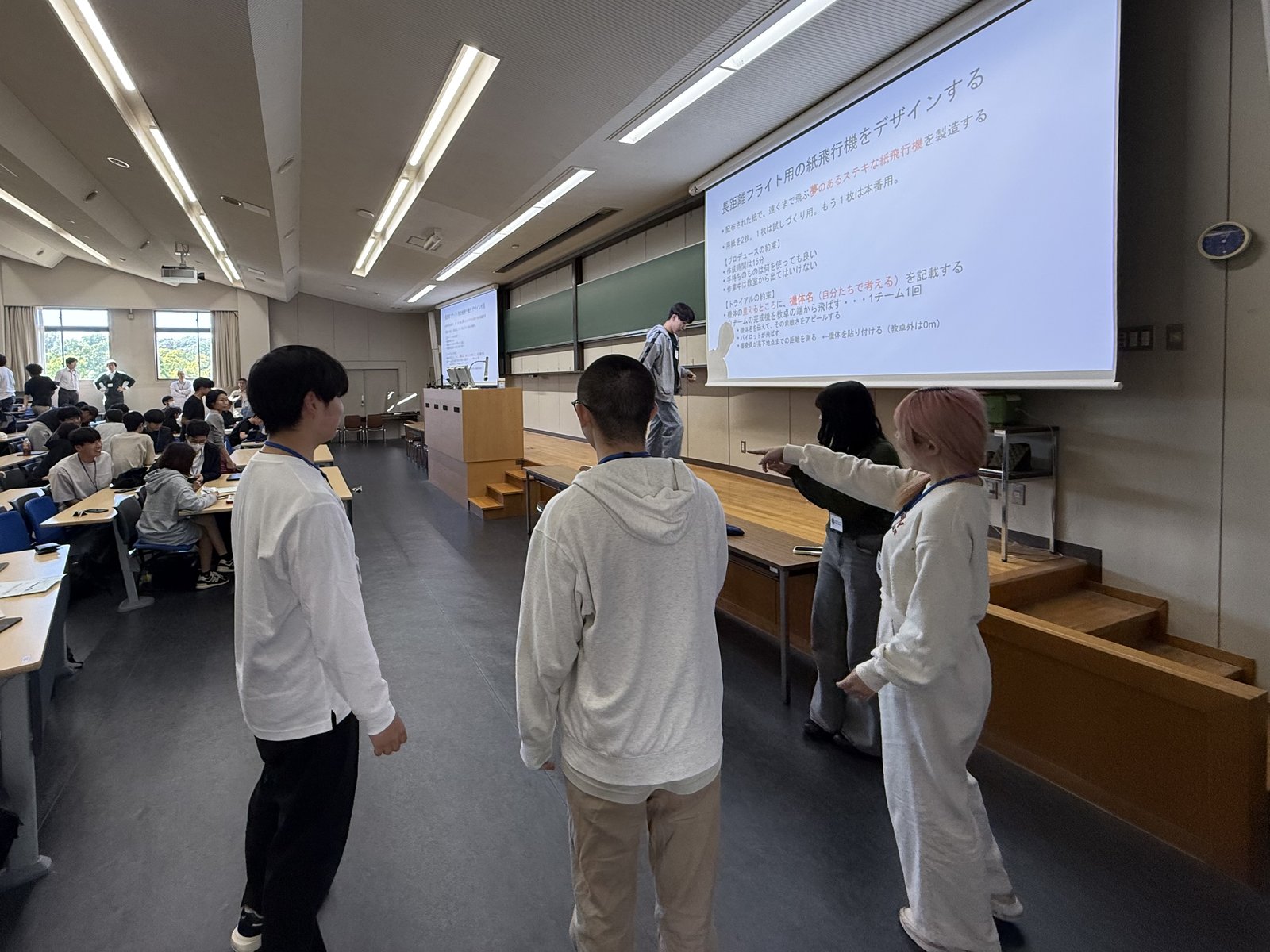 テストフライトの様子